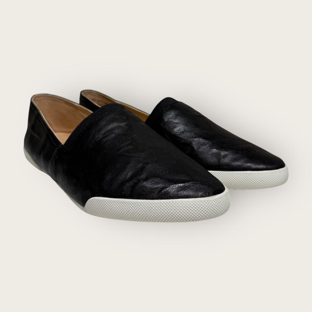 Nwob | Frye | Melanie Slip On Leather Sneakers | Black | Women's 8.5